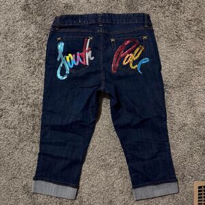 Southpole Women's Navy and Blue Shorts